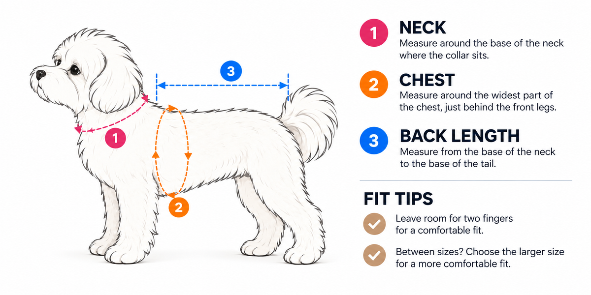 How to measure your dog