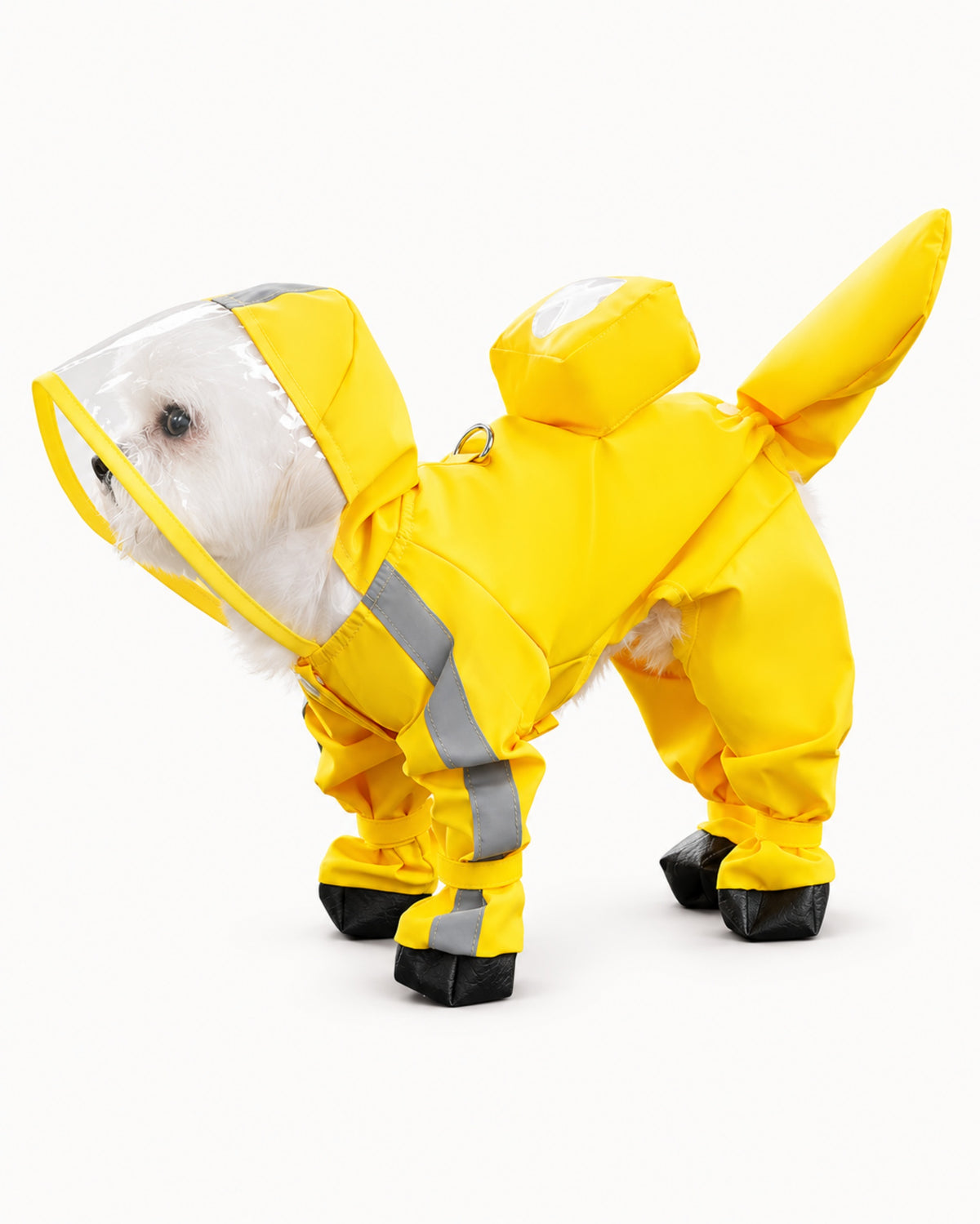 Full-Coverage Dog Raincoat with Leg Covers