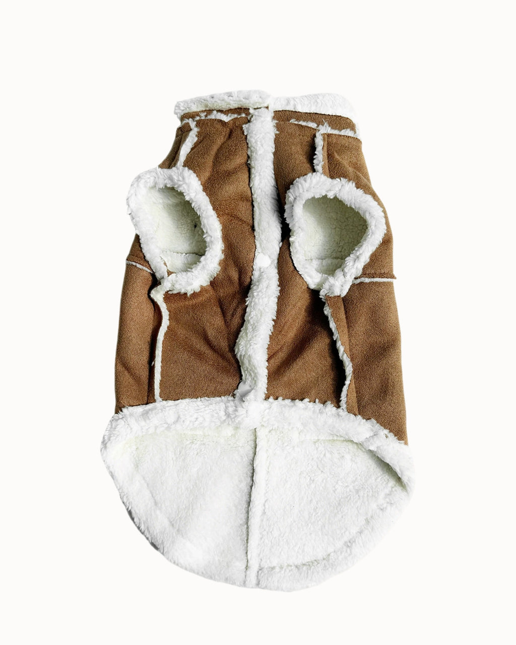 Fleece-Lined Winter Dog Sweatshirt