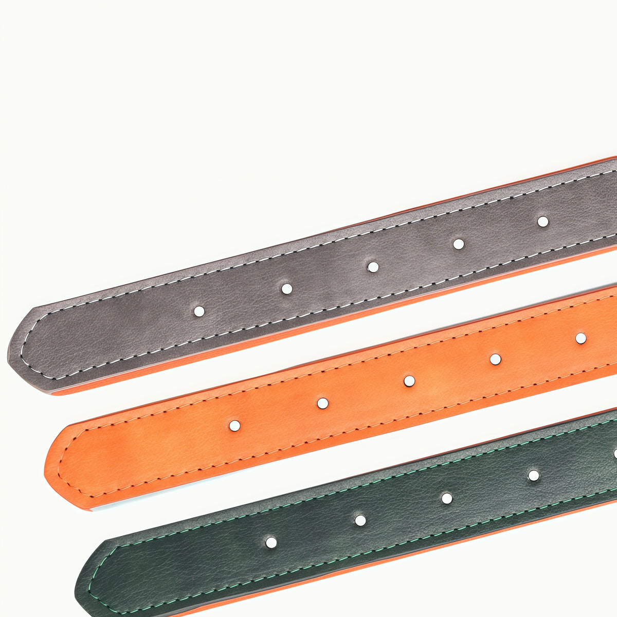 Retro Leather Dog Collar