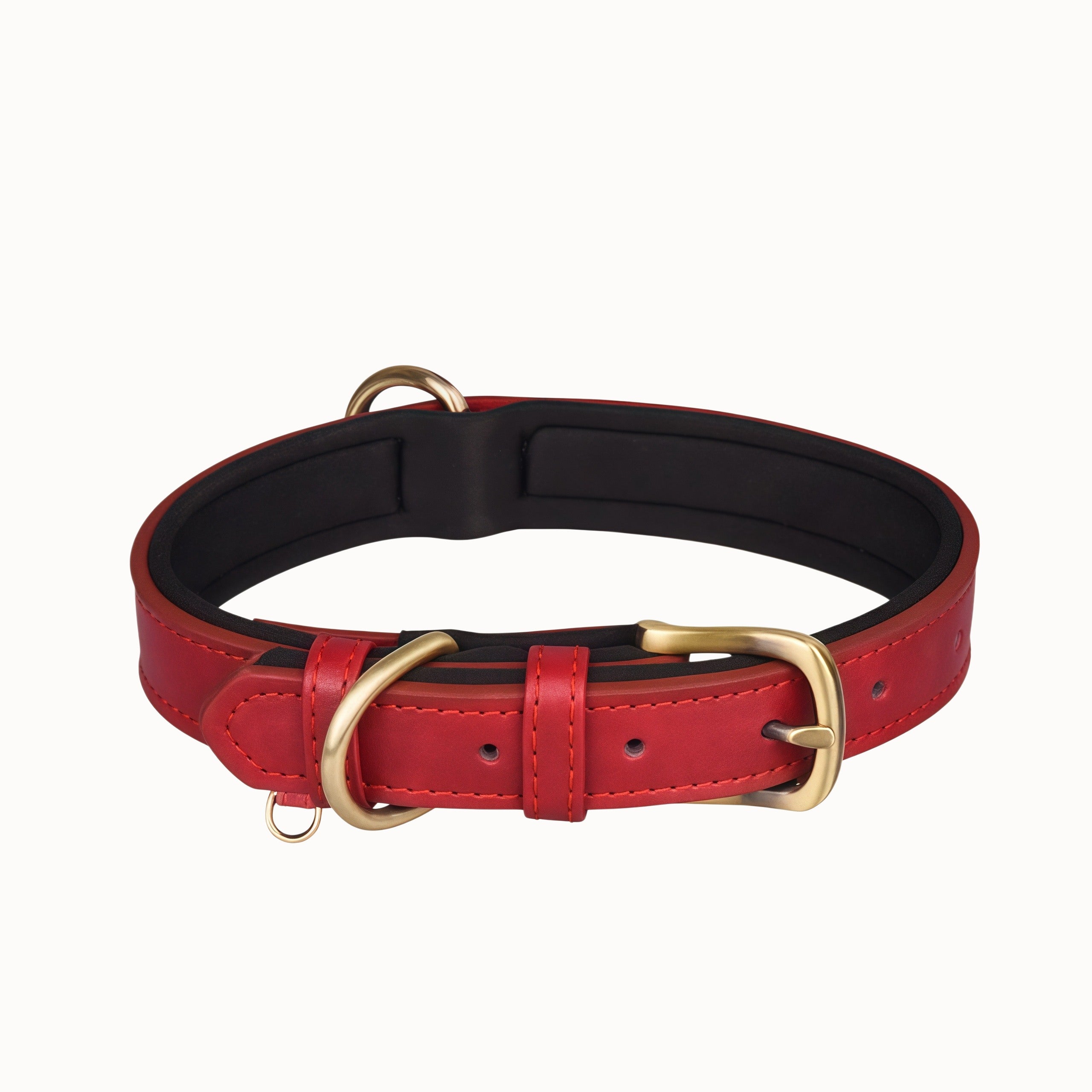 Retro Leather Dog Collar