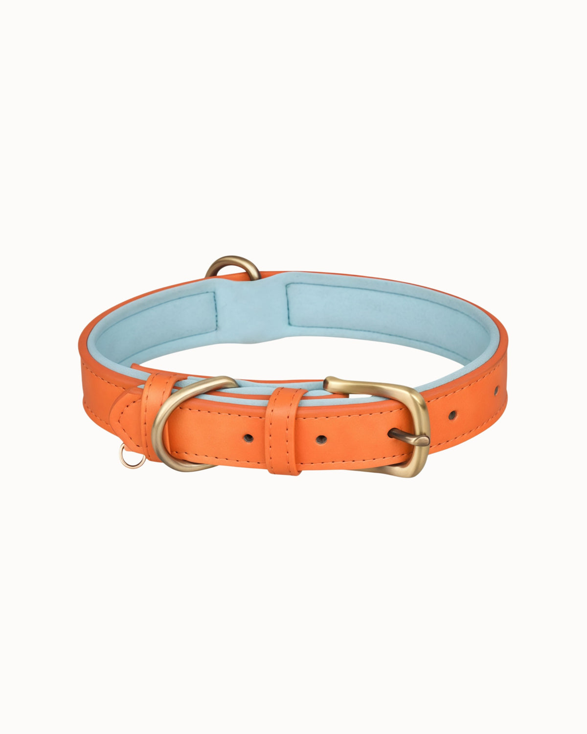 Retro Leather Dog Collar