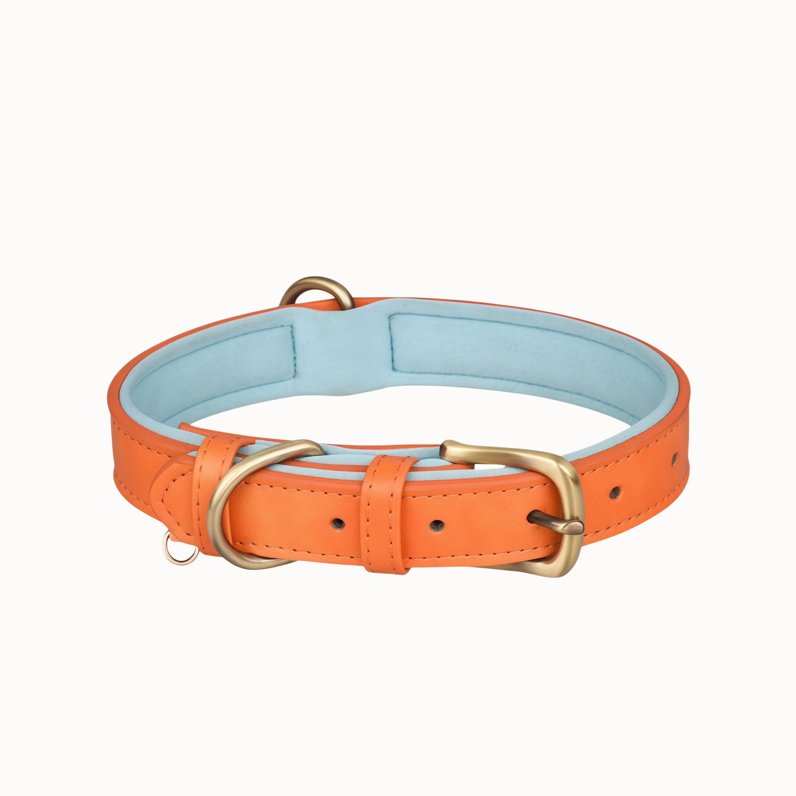 Retro Leather Dog Collar