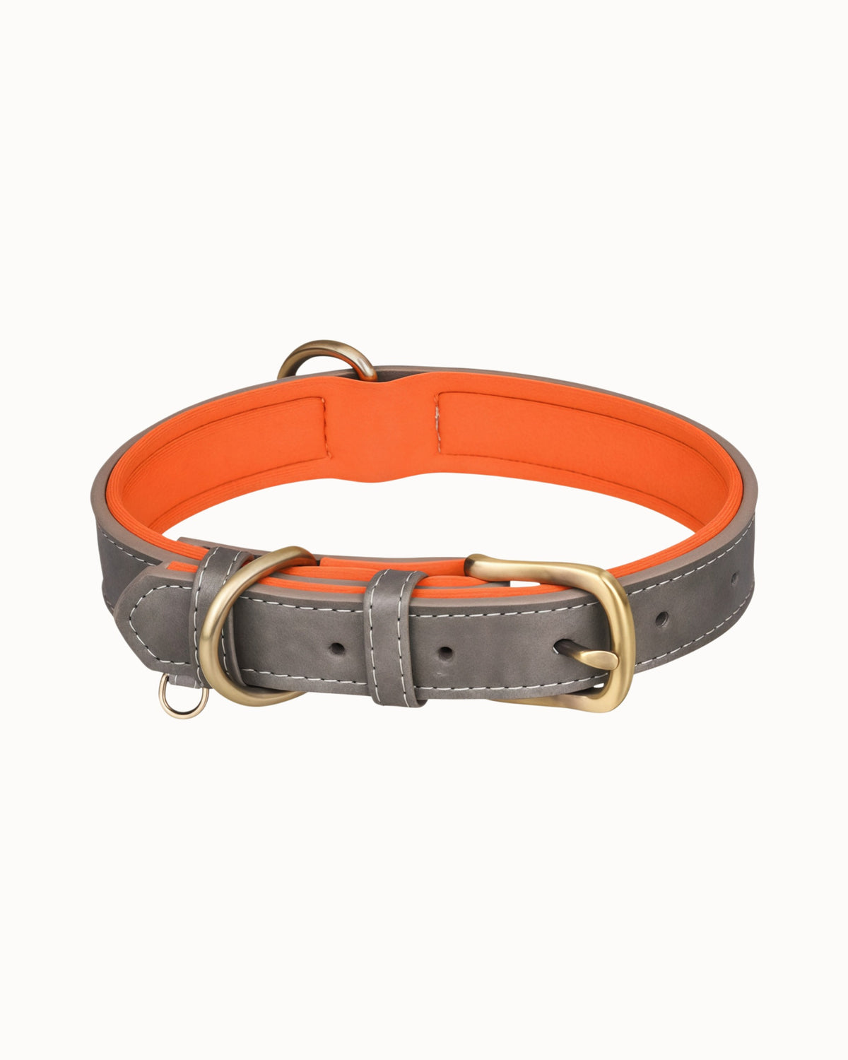 Retro Leather Dog Collar