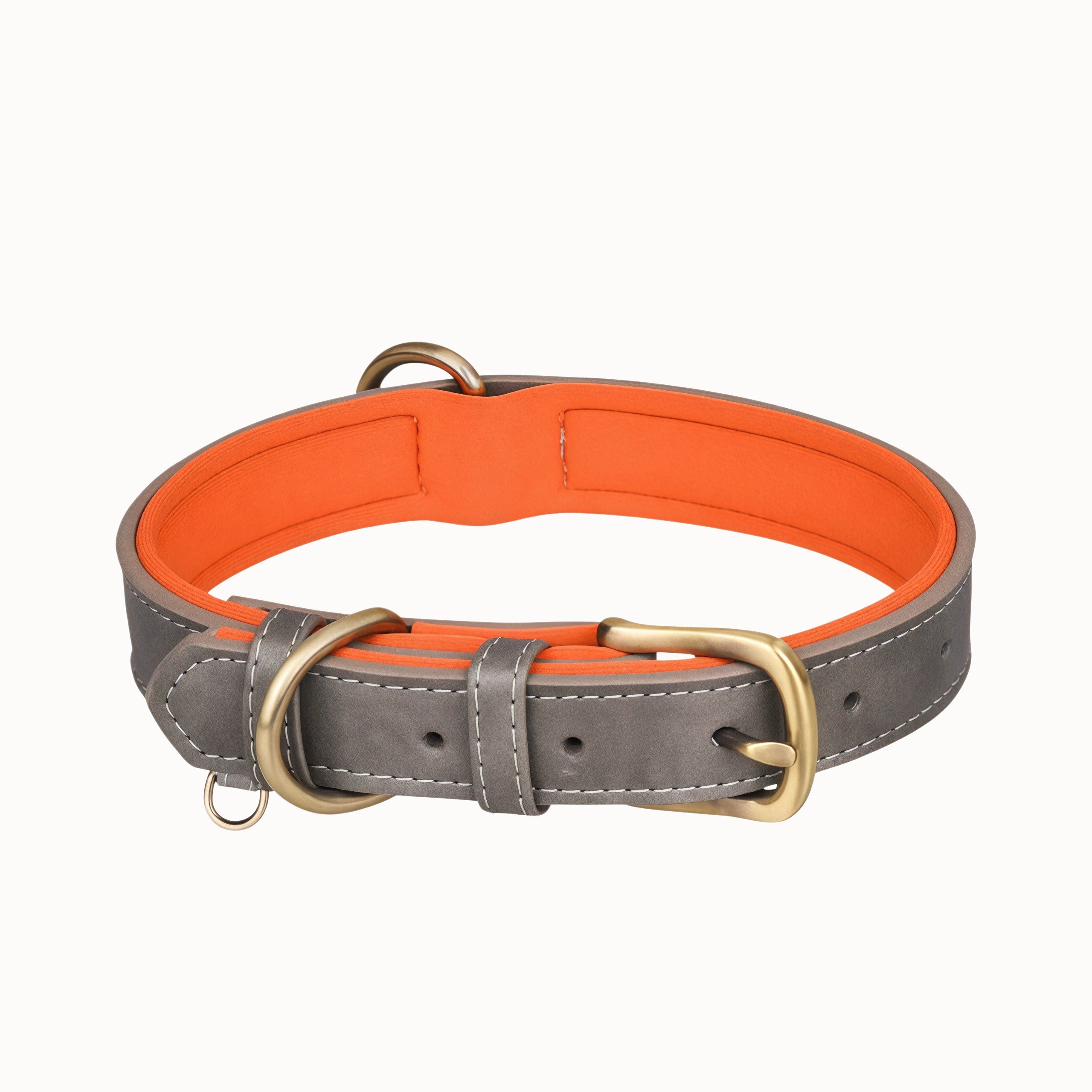 Retro Leather Dog Collar