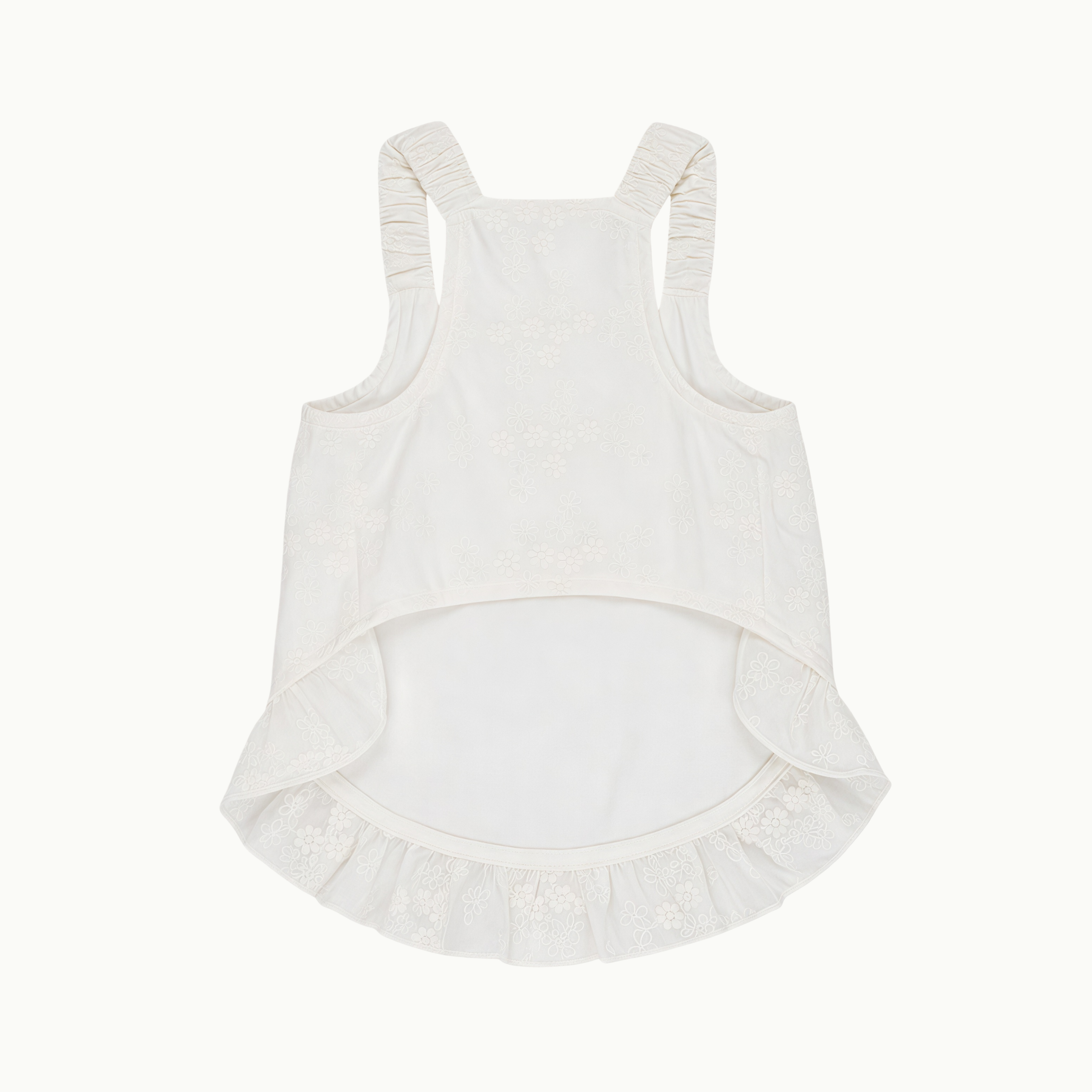 French Embroidered Cat Dress