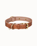Retro Leather Dog Collar