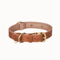 Retro Leather Dog Collar