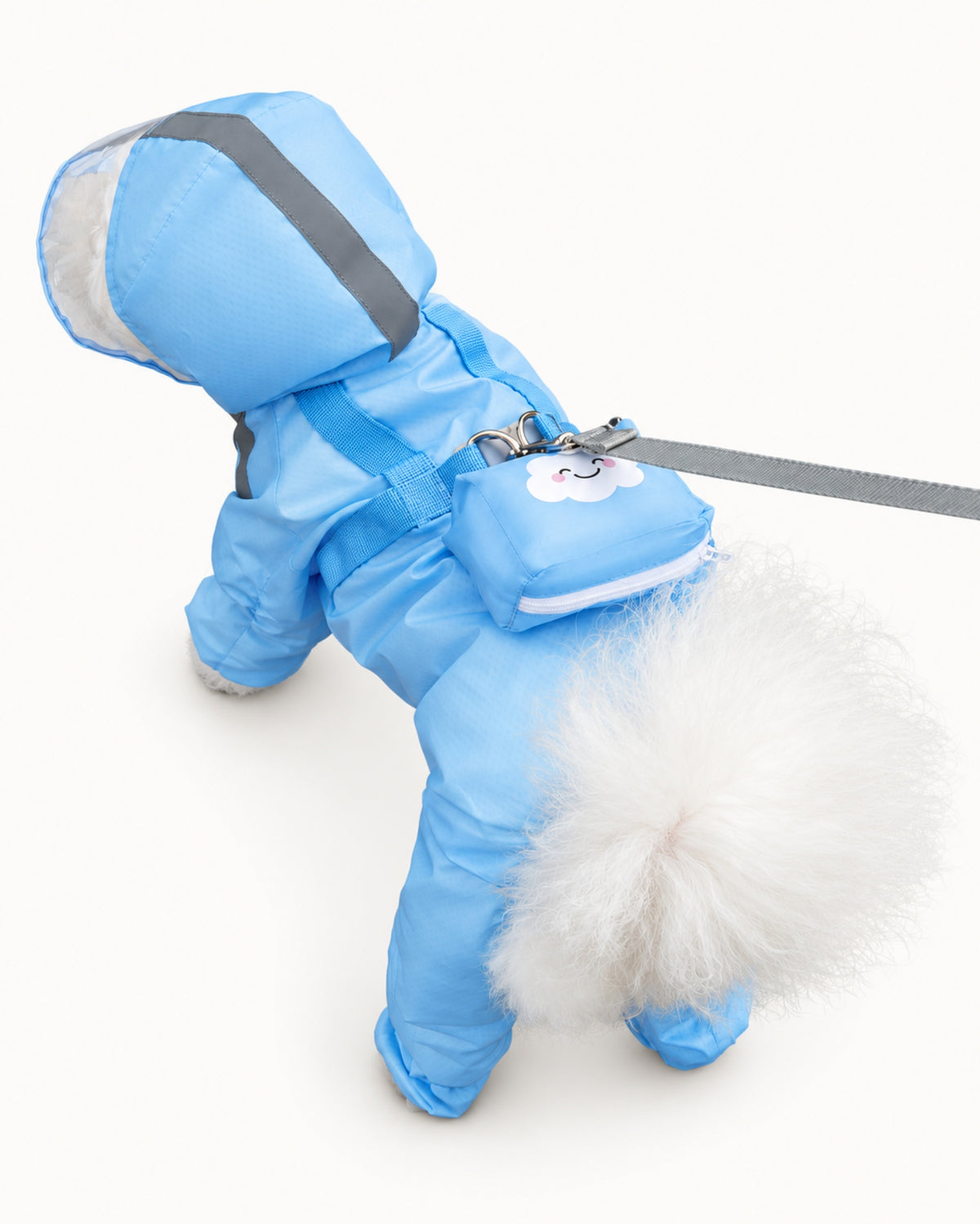 Full-Coverage Dog Raincoat with Leg Covers