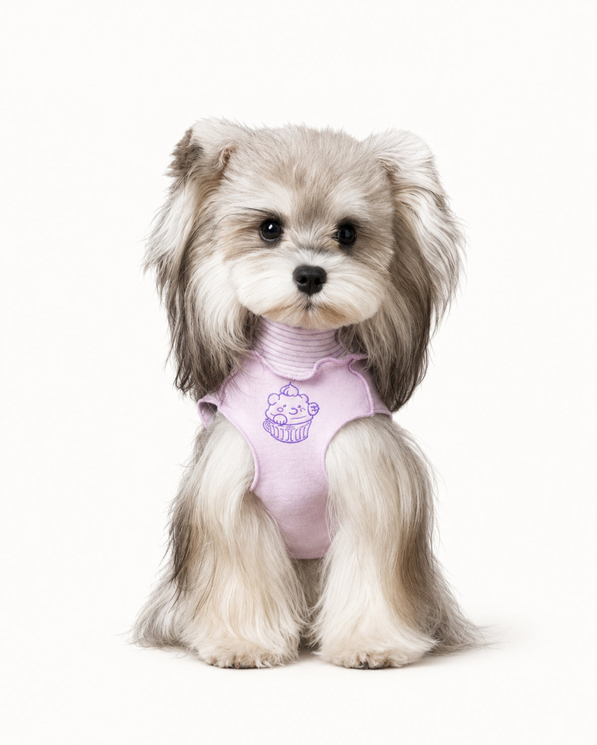 Reversible Ruffle Dog Vest