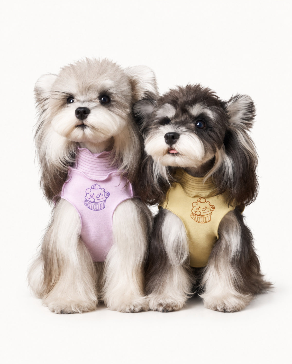 Reversible Ruffle Dog Vest