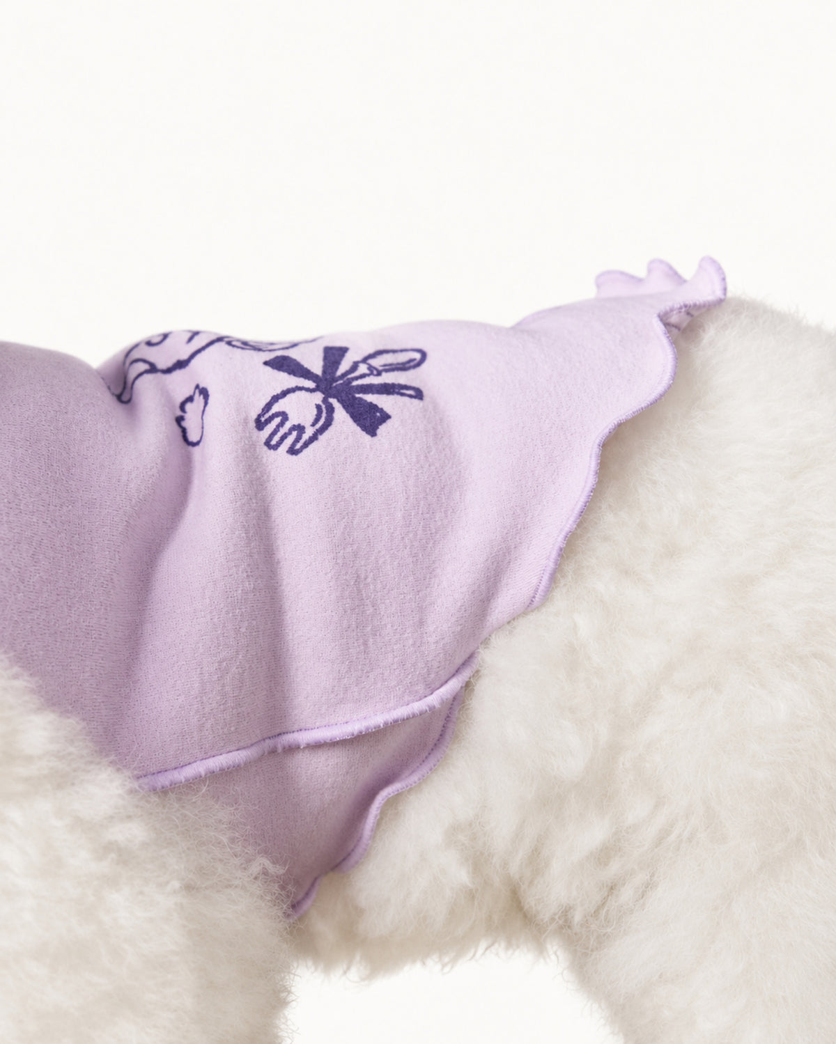 Reversible Ruffle Dog Vest