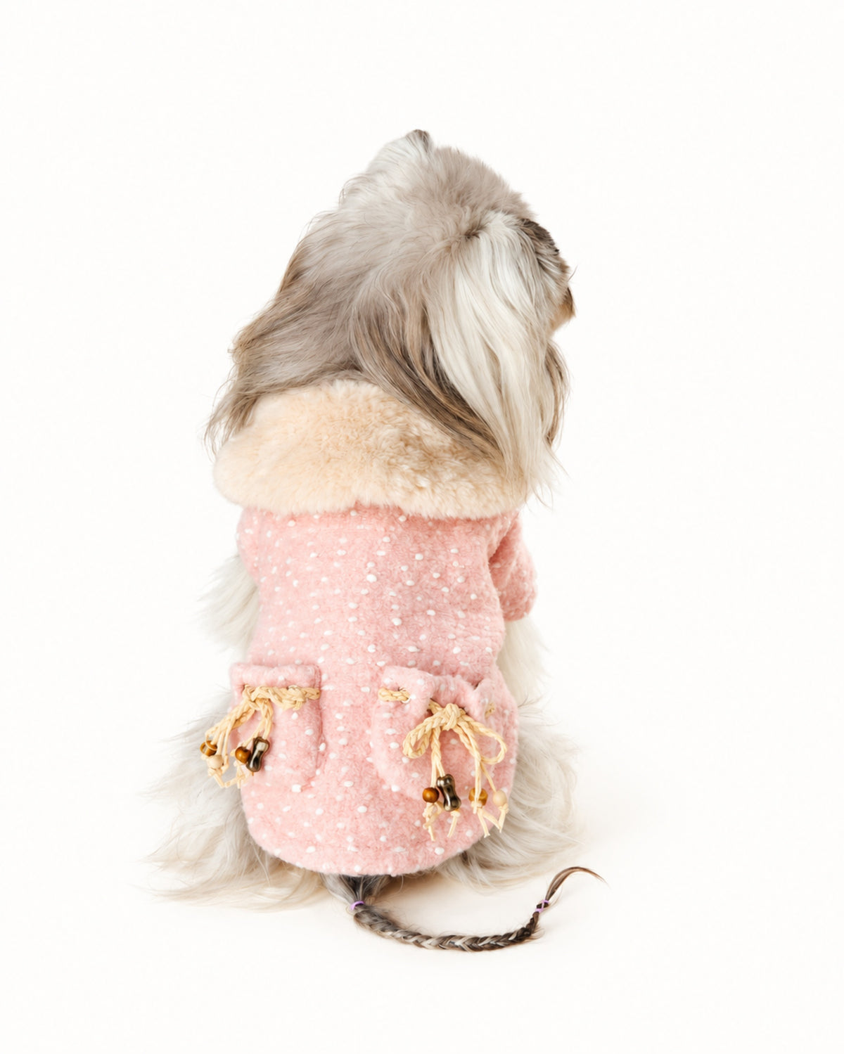 Polka Dot Dog Coat