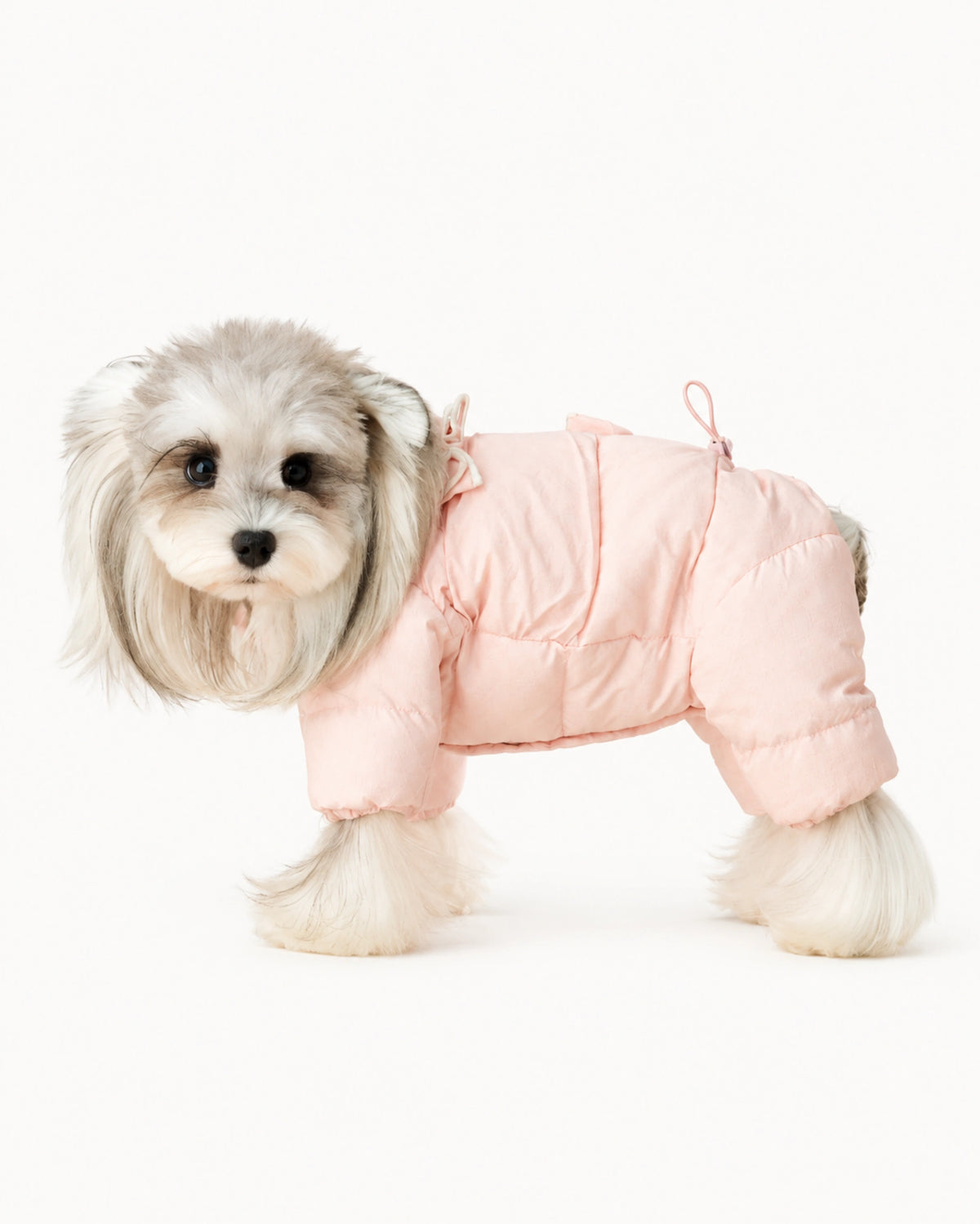 Pink Down Dog Winter Coat