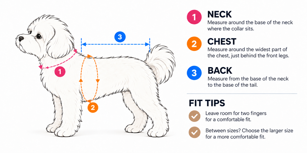 How to measure your dog