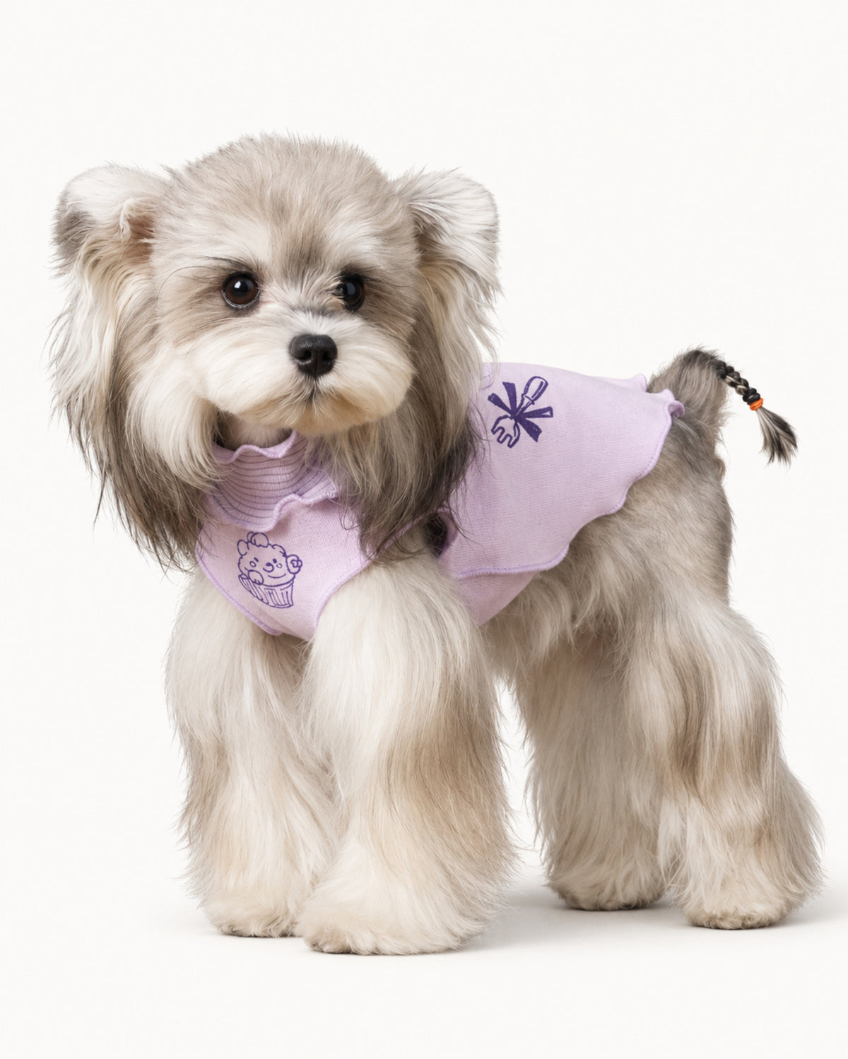 Reversible Ruffle Dog Vest