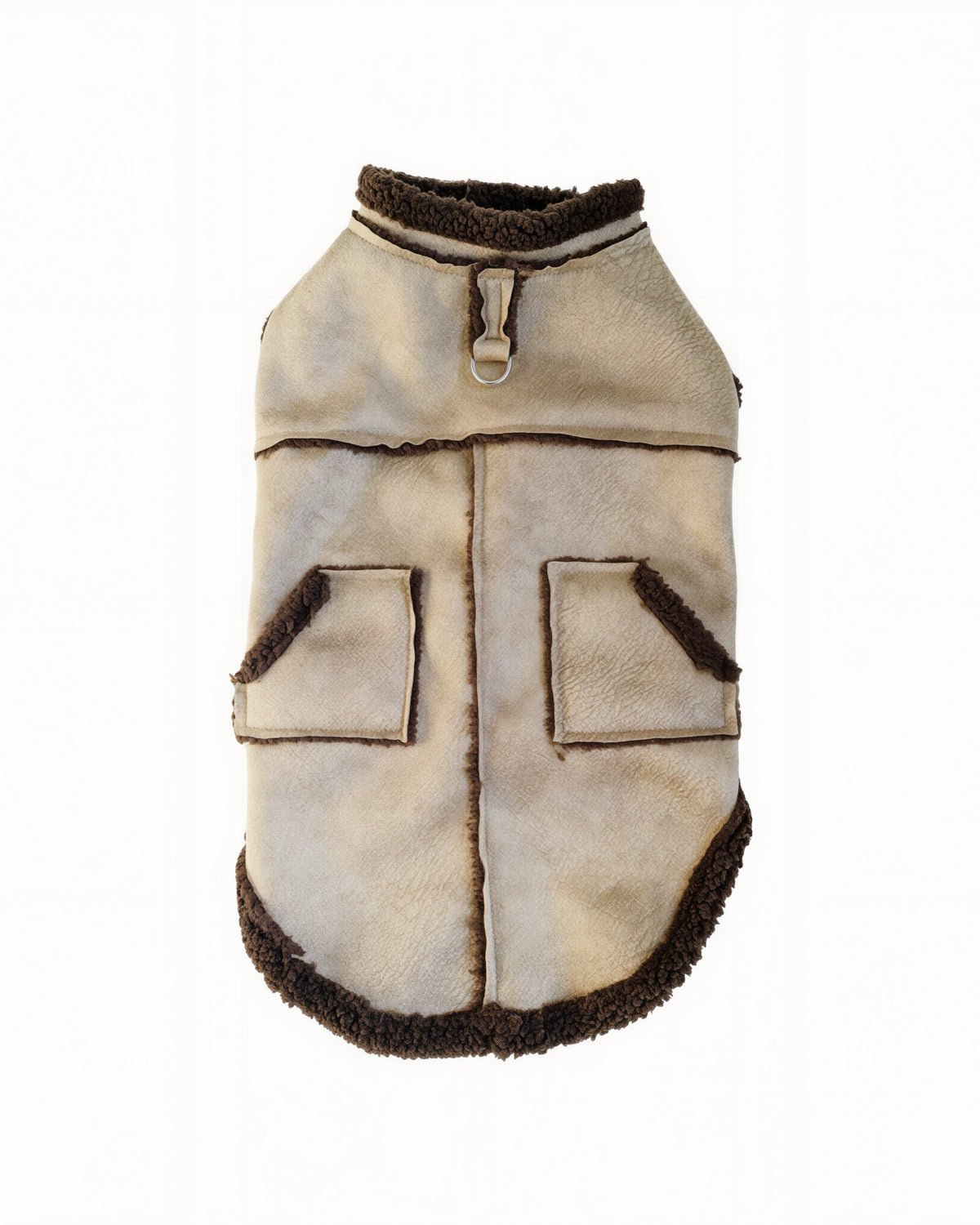 Fleece-Lined Winter Dog Sweatshirt