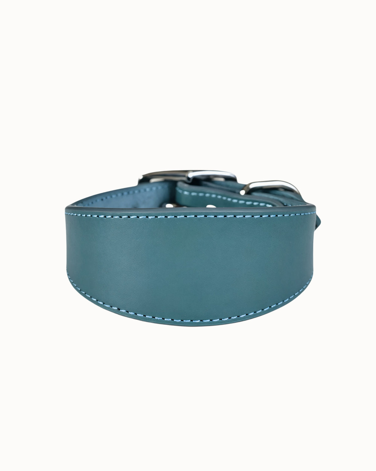 Full-Grain Leather Wide Dog Collar