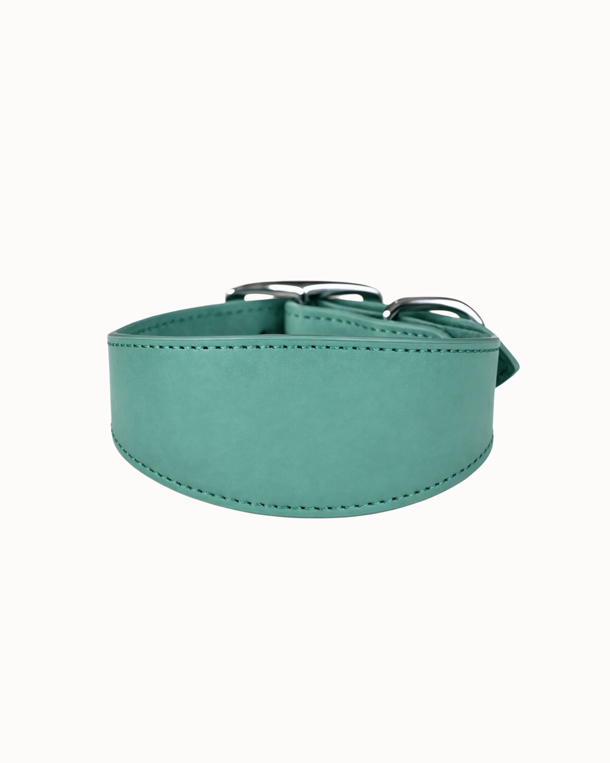Full-Grain Leather Wide Dog Collar