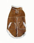 Fleece-Lined Winter Dog Sweatshirt