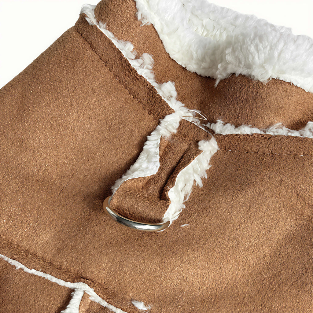 Fleece-Lined Winter Dog Sweatshirt