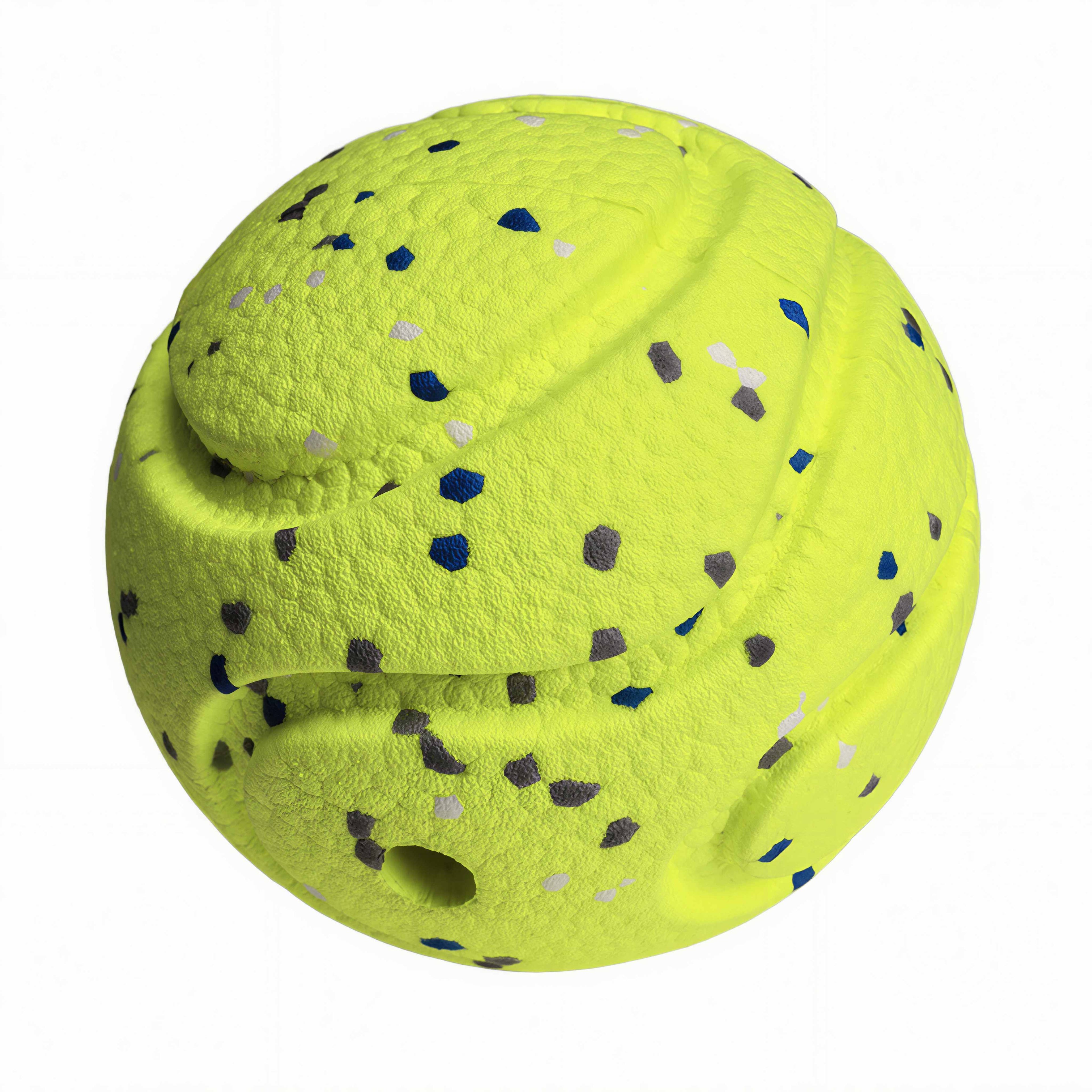 High-Bounce Squeaky Popcorn Dog Ball