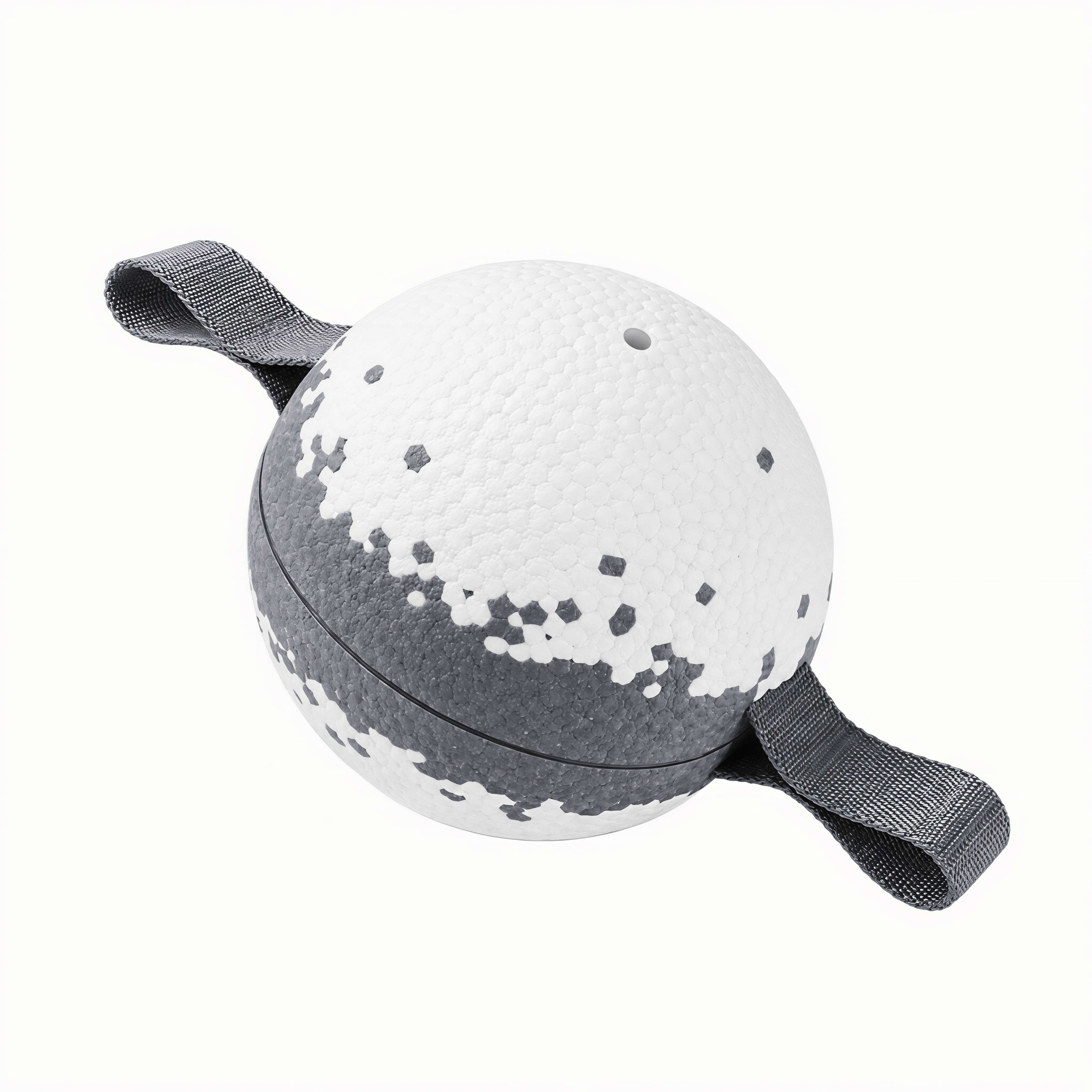 Interactive Squeaky Popcorn Dog Strap Ball