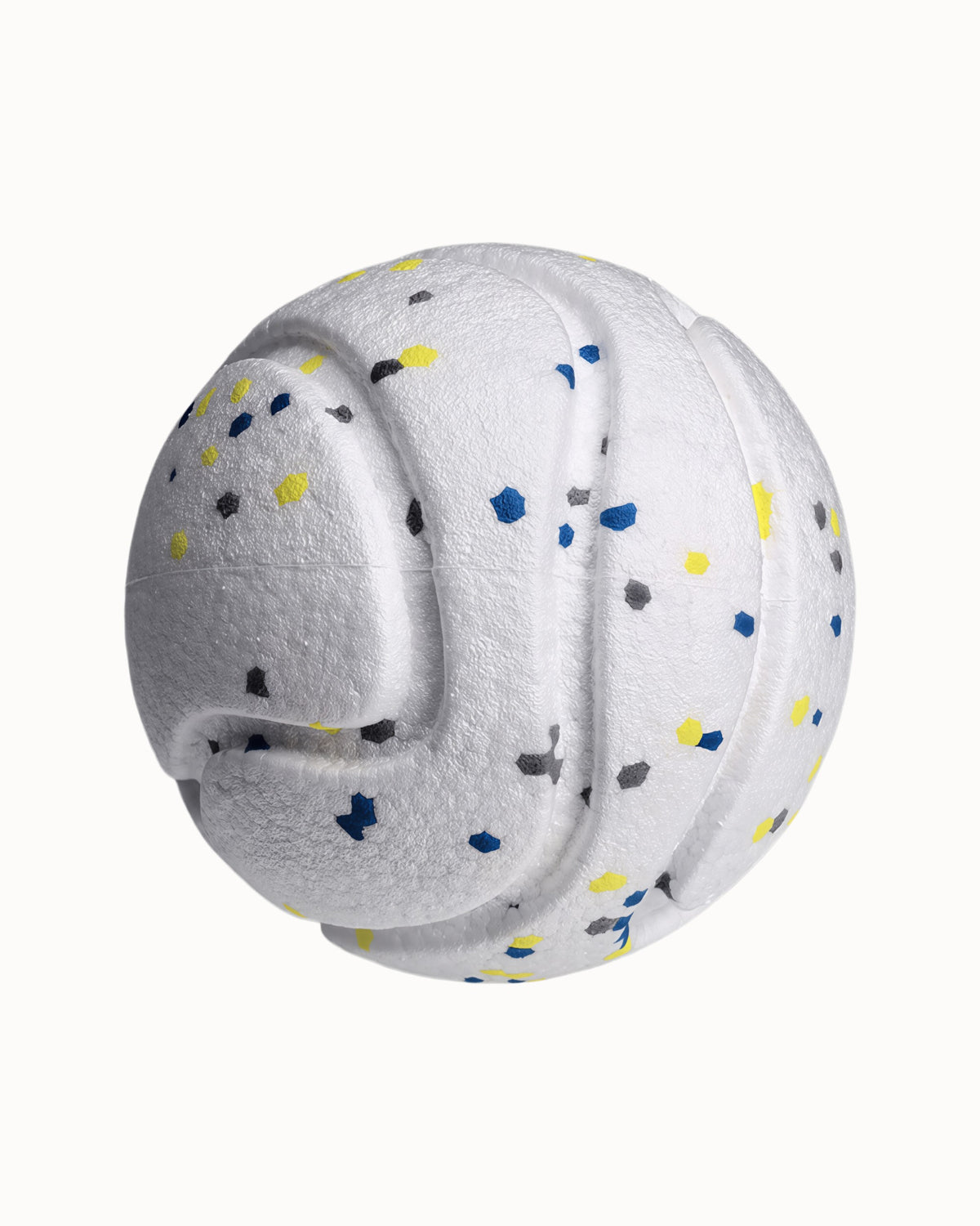 High-Bounce Squeaky Popcorn Dog Ball