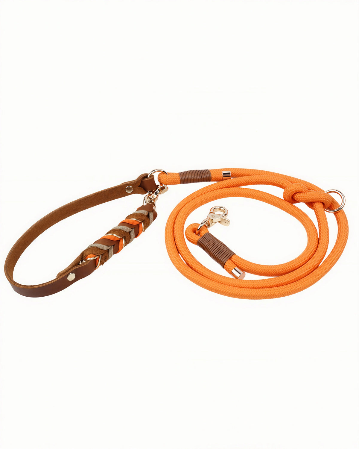 Leather Rope Dog Leash