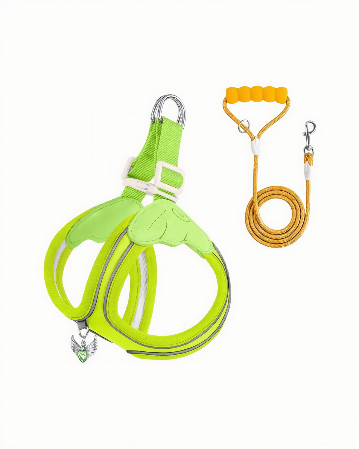 Water-Resistant Dog Harness & Leash Set