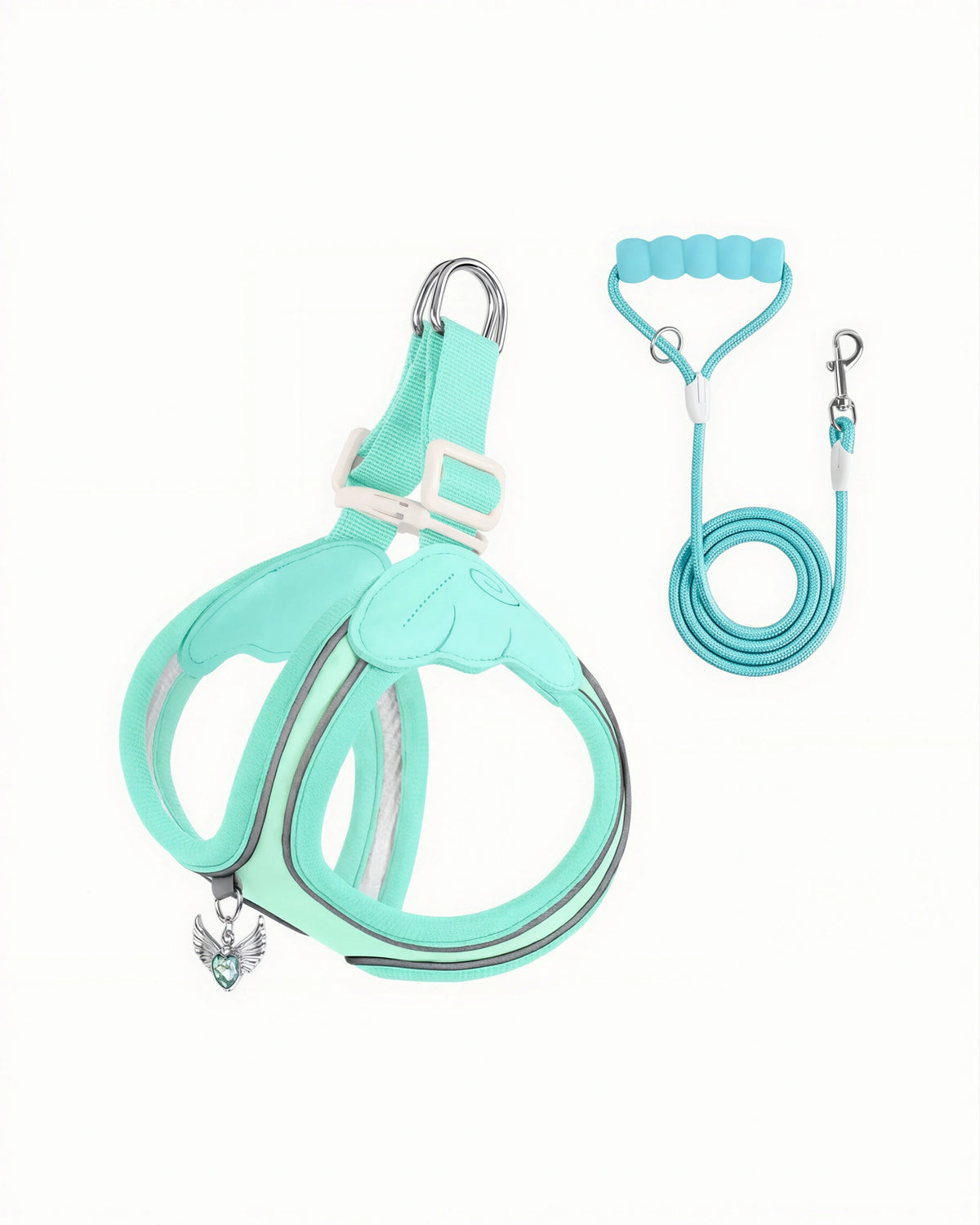 Water-Resistant Dog Harness & Leash Set