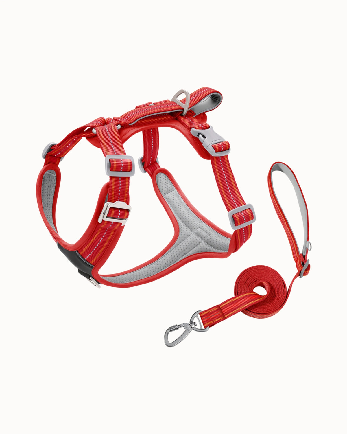Reflective Dog Harness & Leash Set