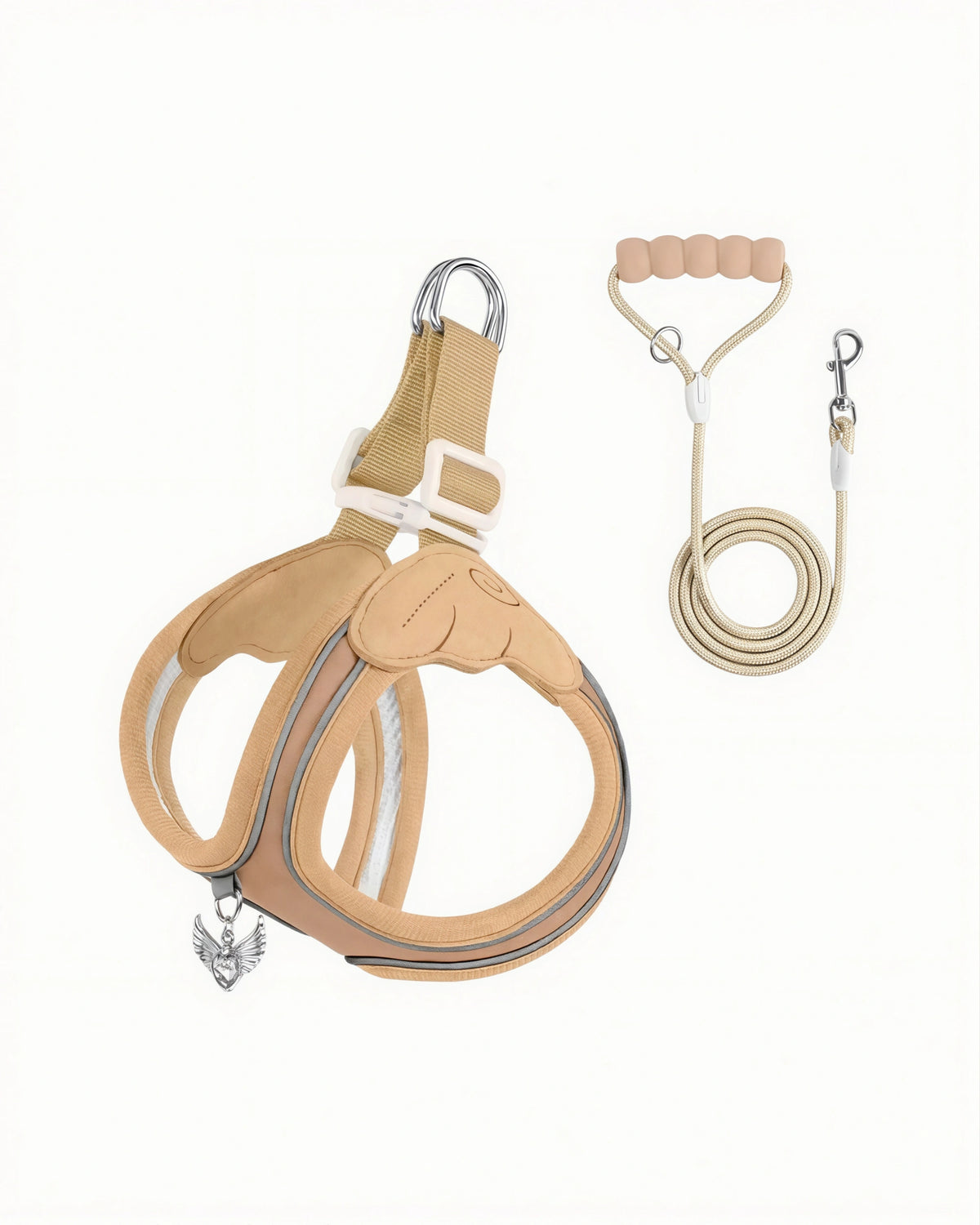 Water-Resistant Dog Harness & Leash Set