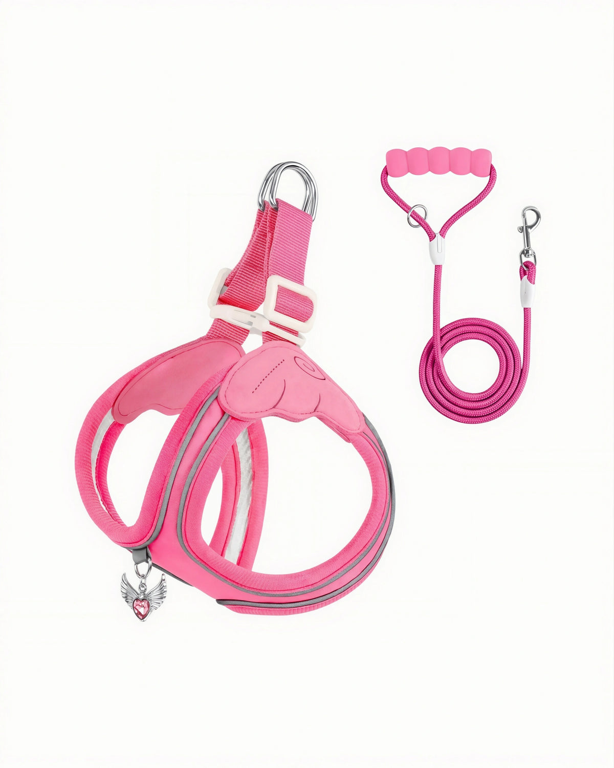 Water-Resistant Dog Harness & Leash Set