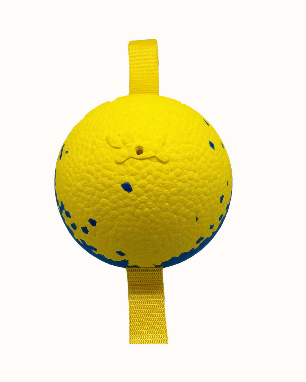 Interactive Squeaky Popcorn Dog Strap Ball