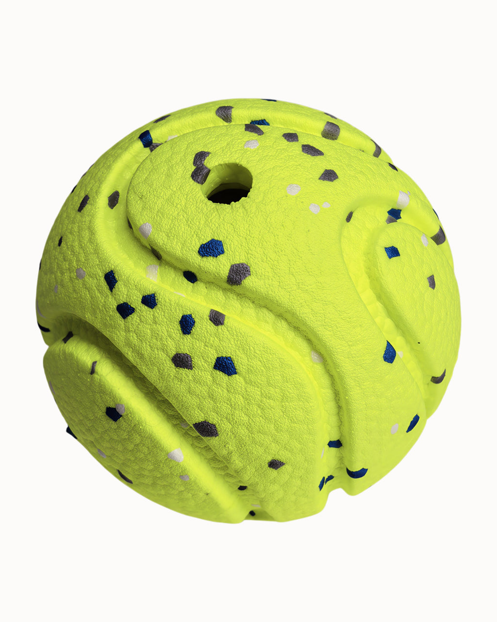 High-Bounce Squeaky Popcorn Dog Ball