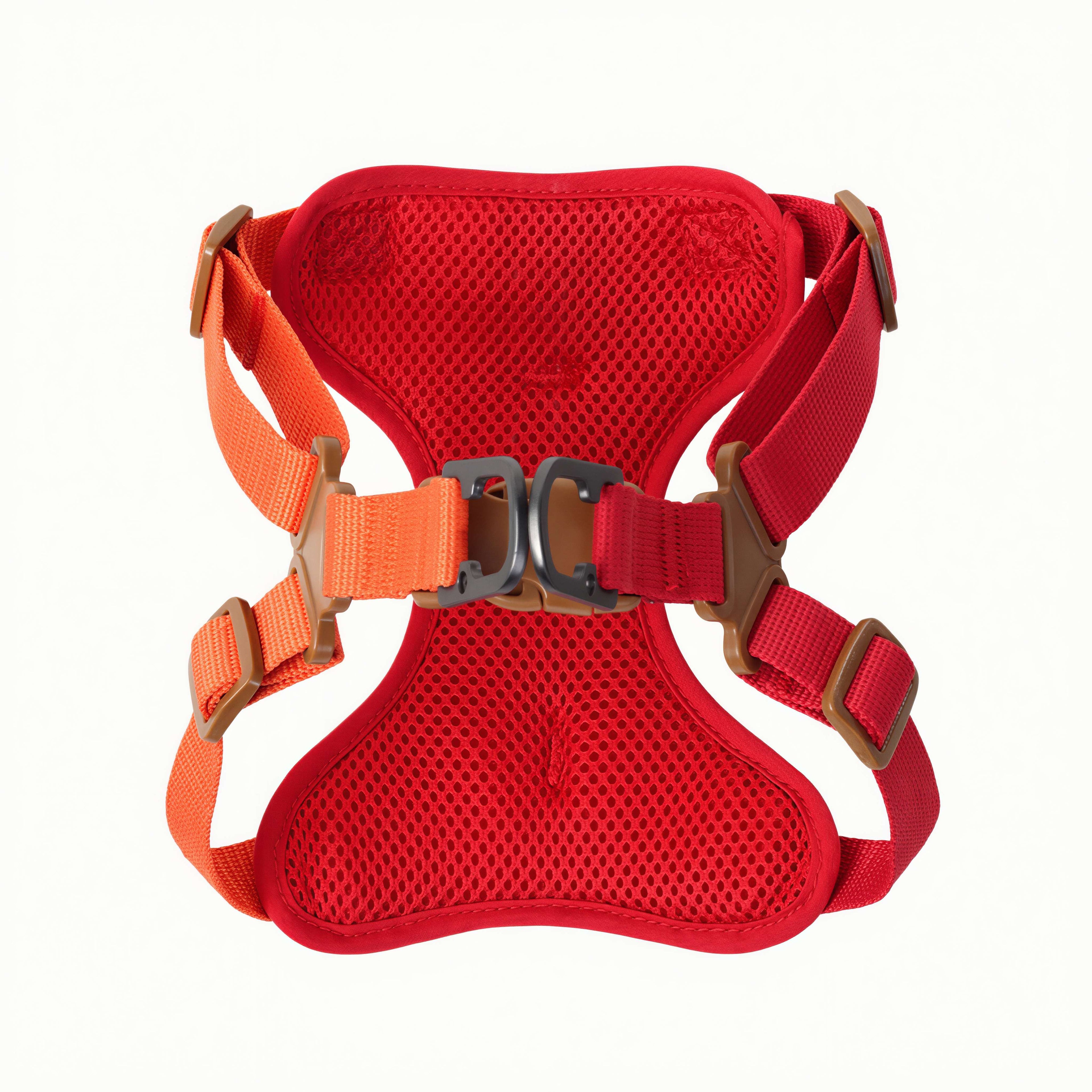 Two Tone Dog Harness & Leash Set