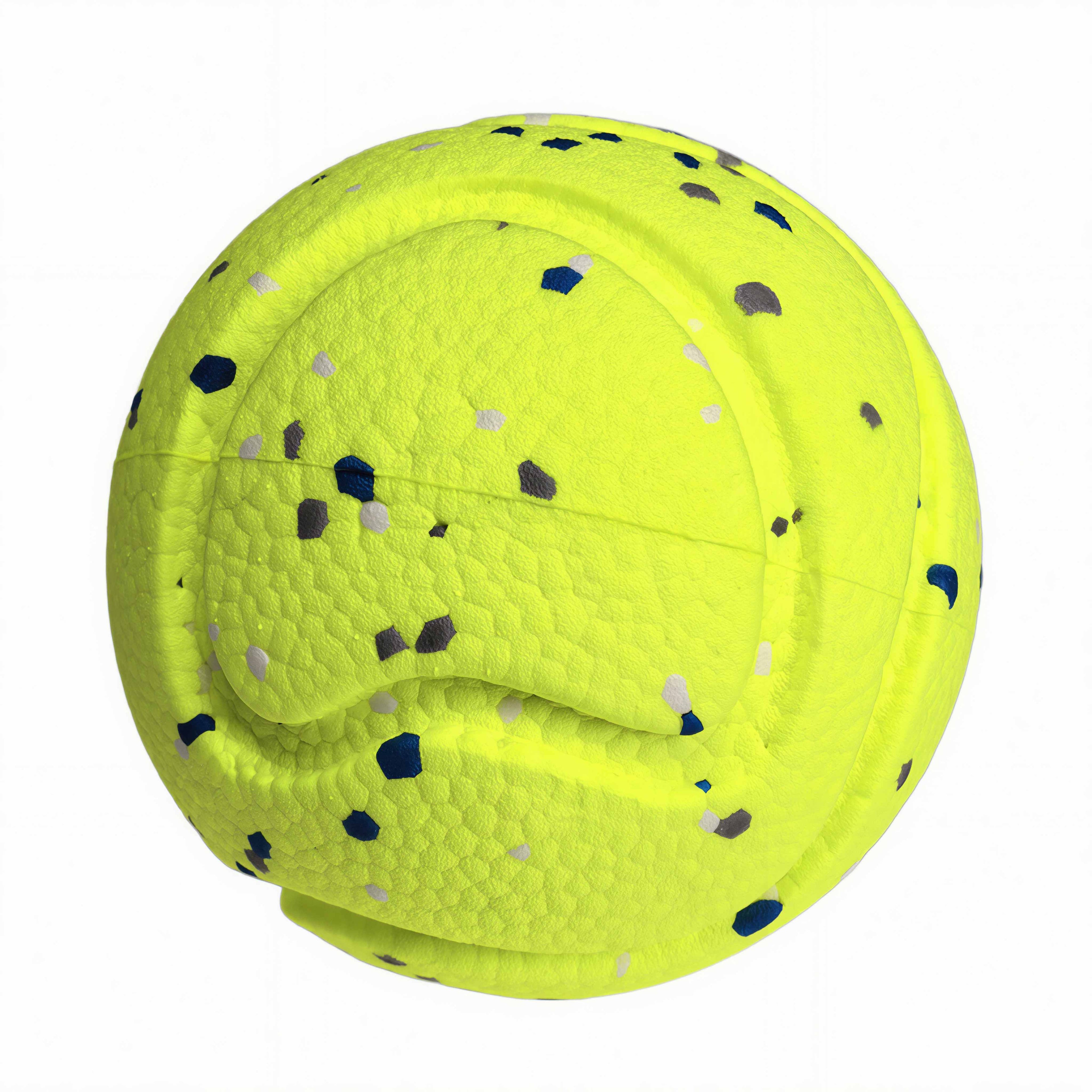 High-Bounce Squeaky Popcorn Dog Ball