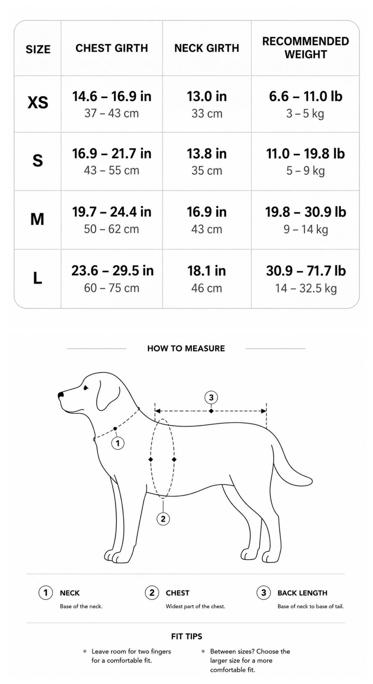 Size Guide