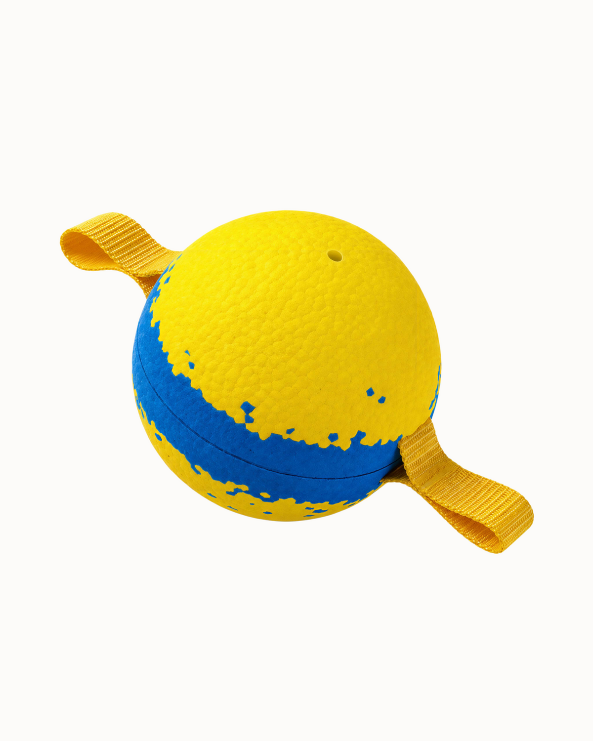 Interactive Squeaky Popcorn Dog Strap Ball