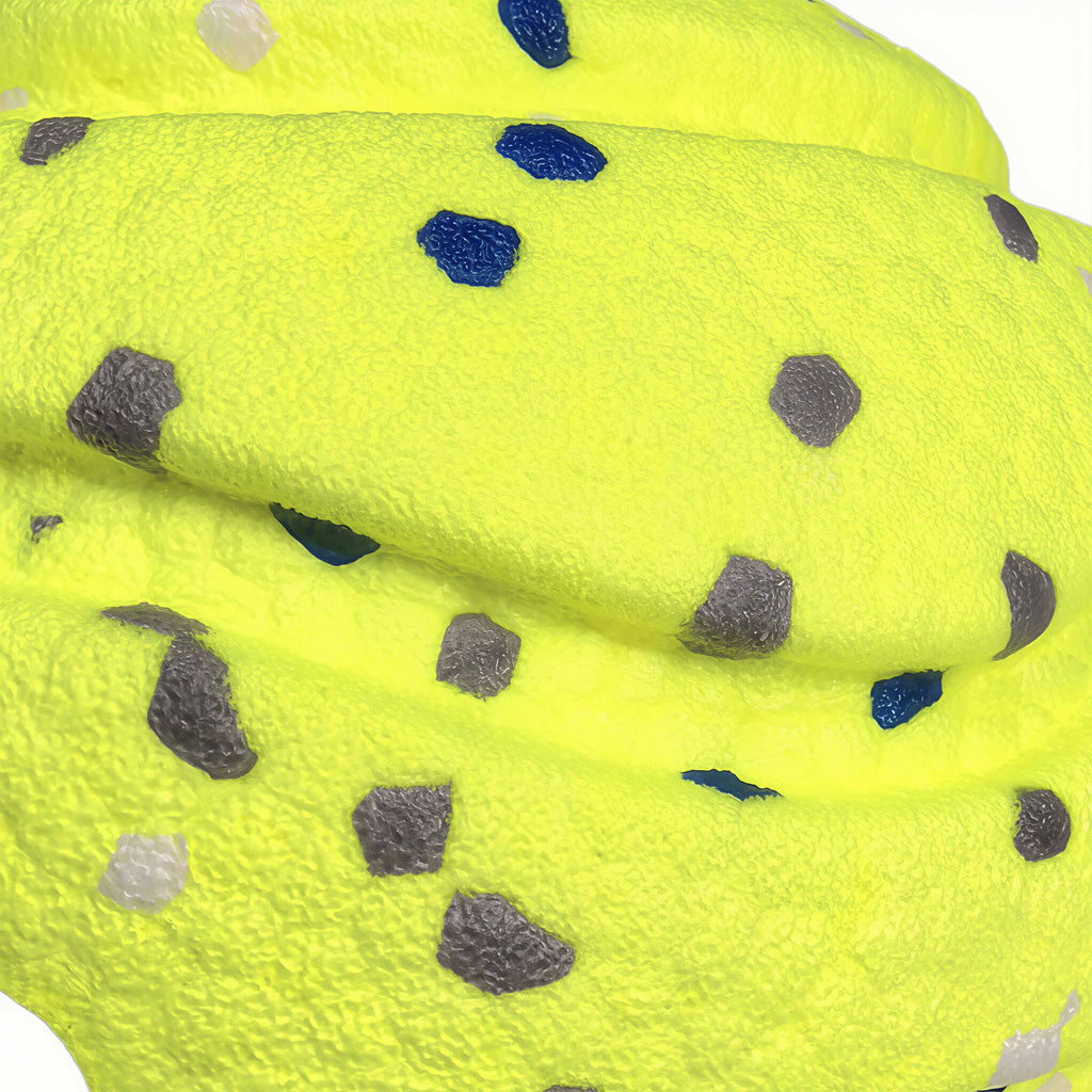 High-Bounce Squeaky Popcorn Dog Ball