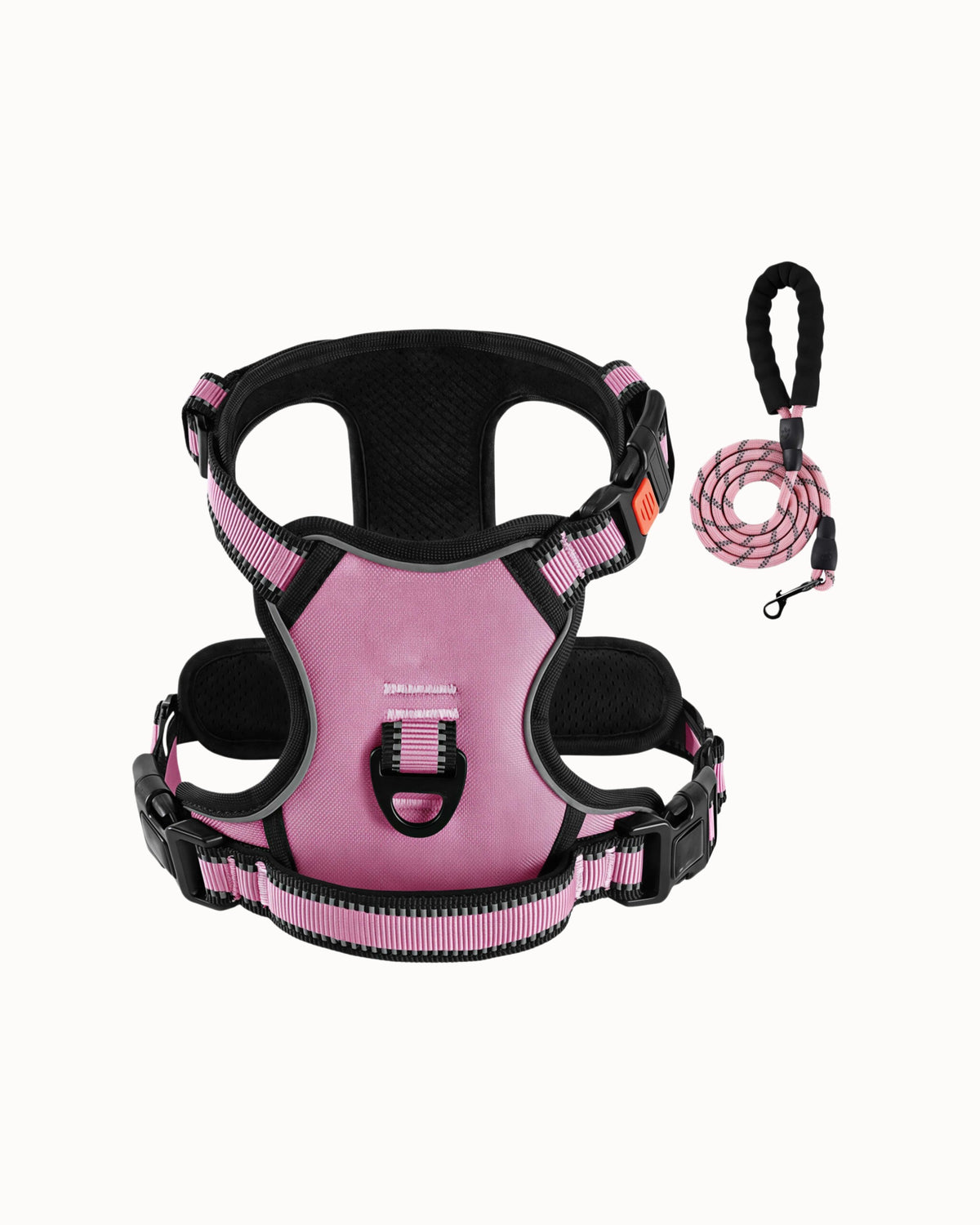 Reflective Dog Harness & Leash Set