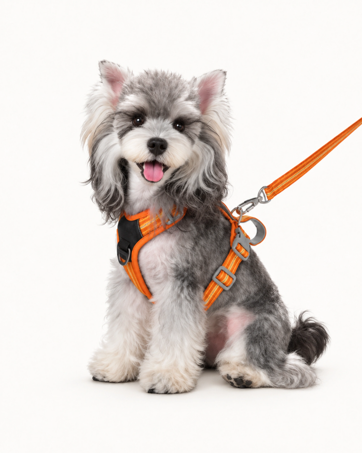 Reflective Dog Harness & Leash Set
