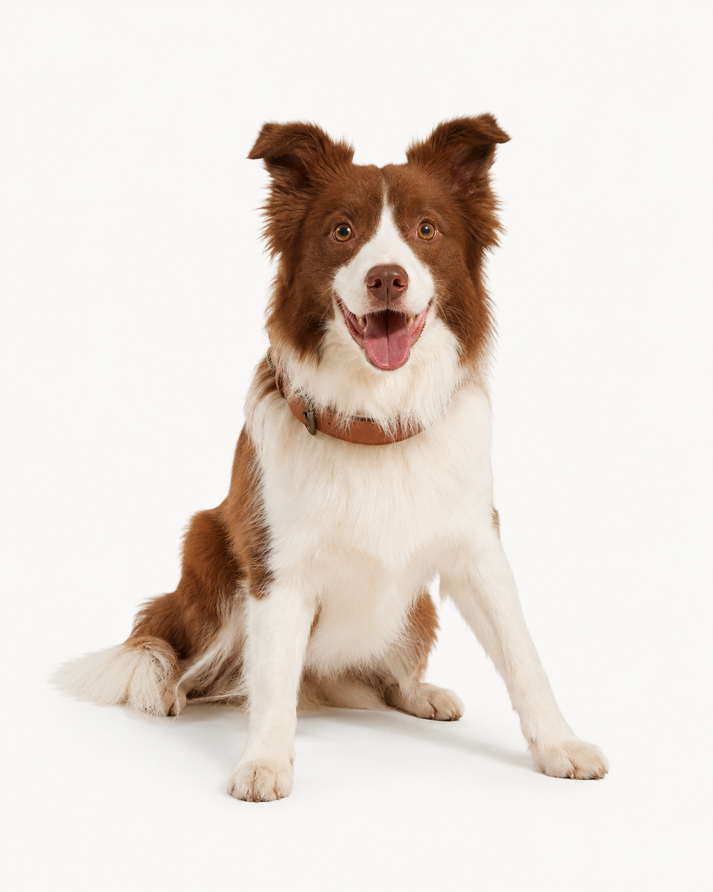 Waterproof Leather Dog Collar