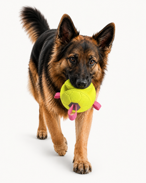 Floating Soccer Dog Toy