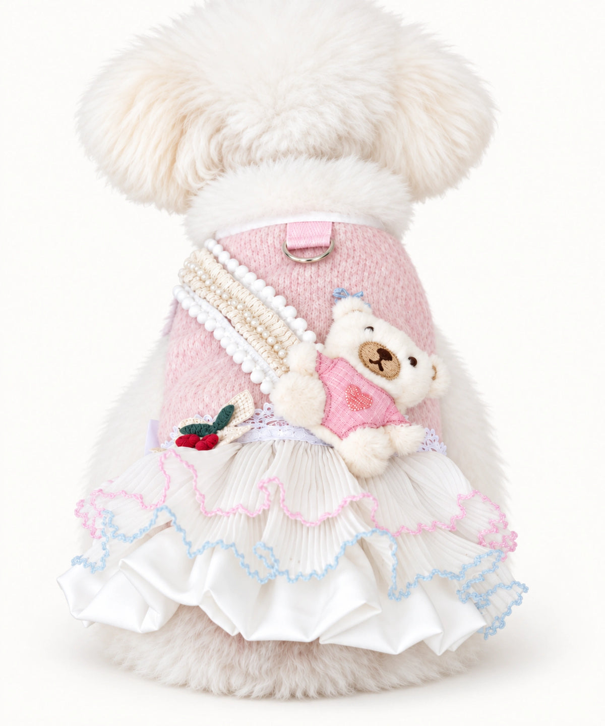 Cozy Bear Wool-Look Dog Dress
