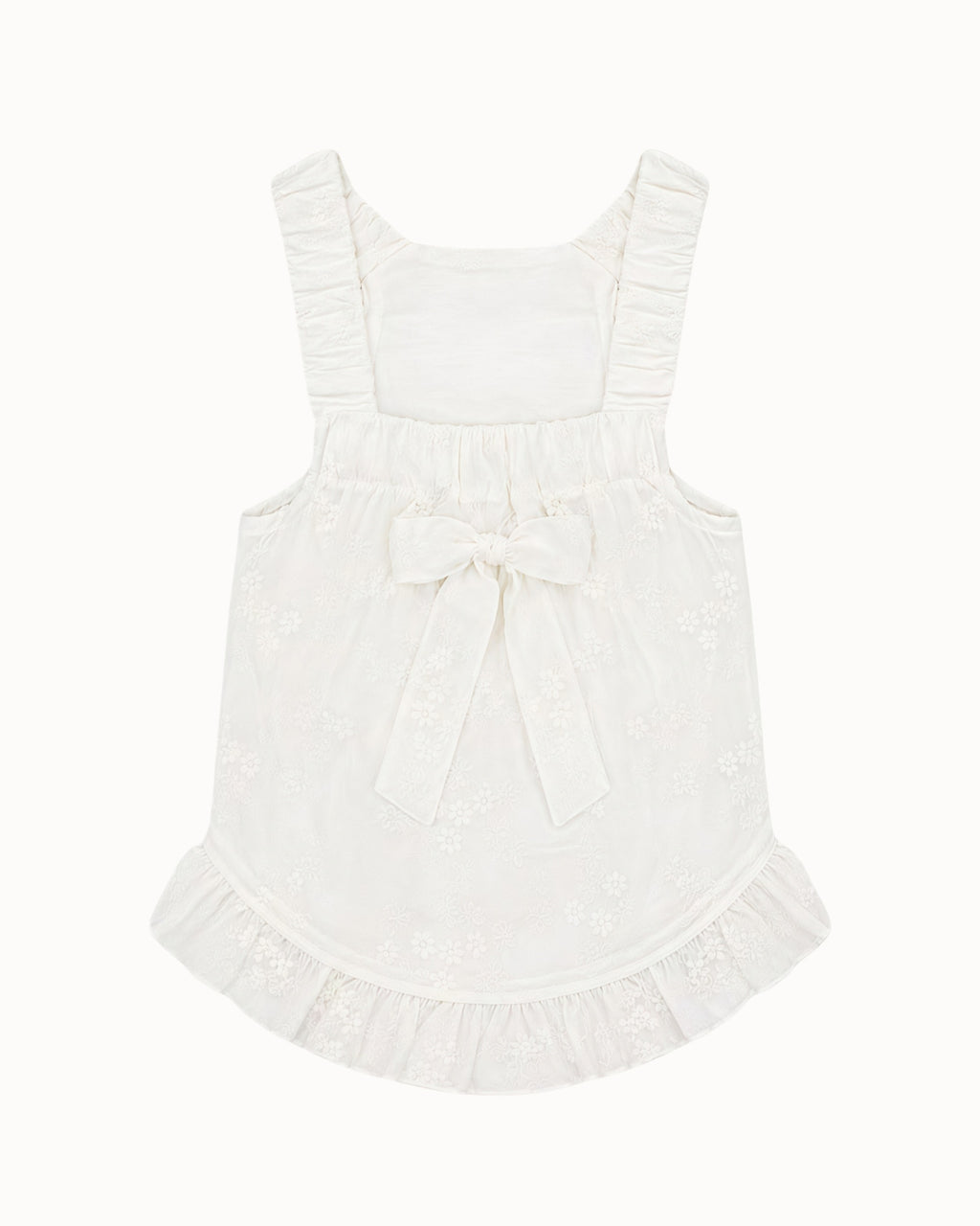 French Embroidered Cat Dress