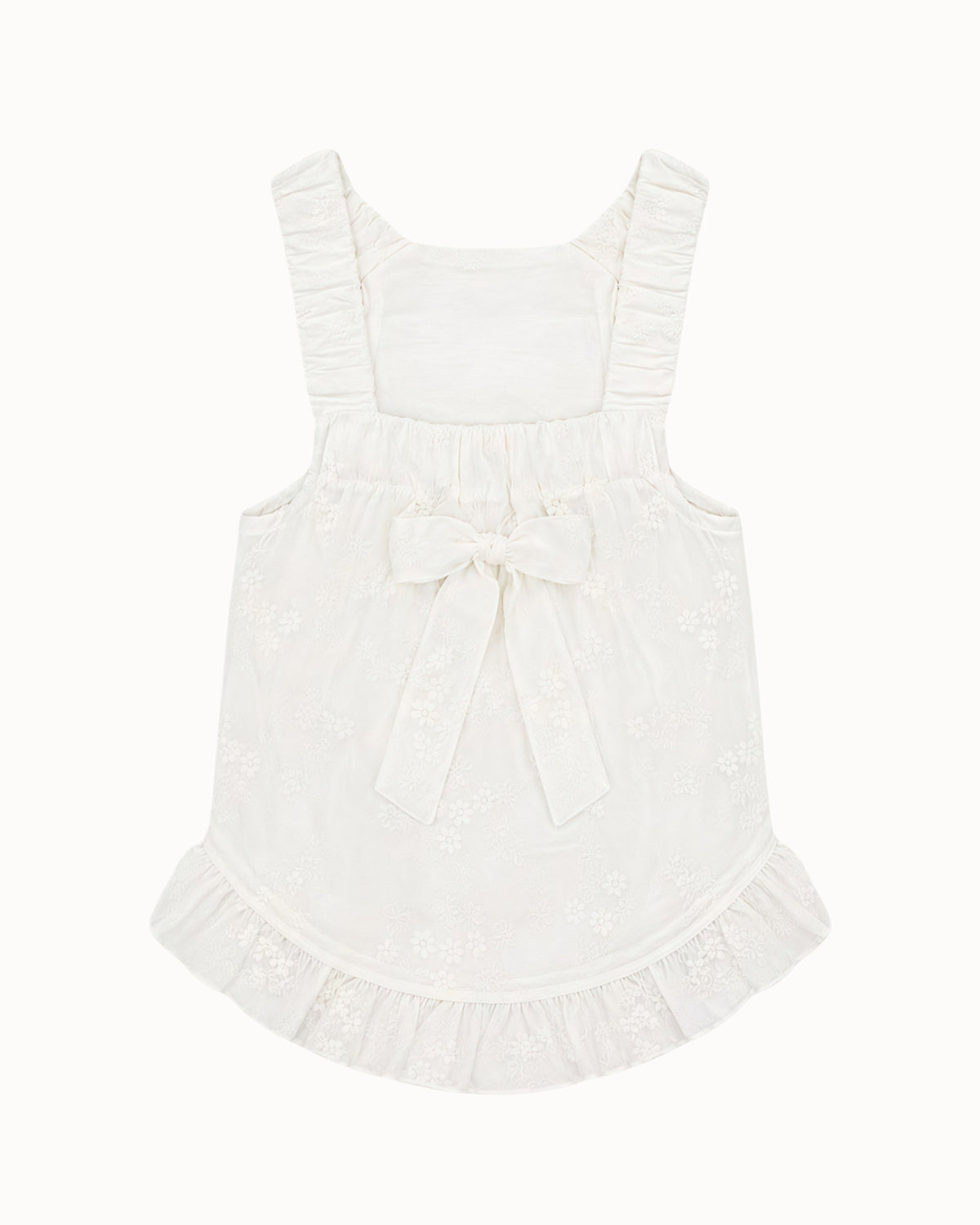 French Embroidered Cat Dress
