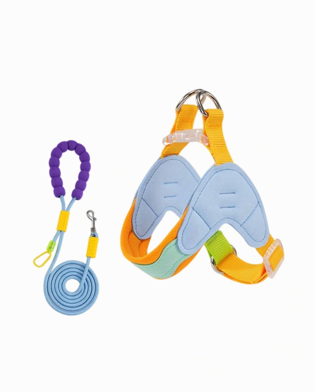 Y-Shaped Dog Harness & Leash Set