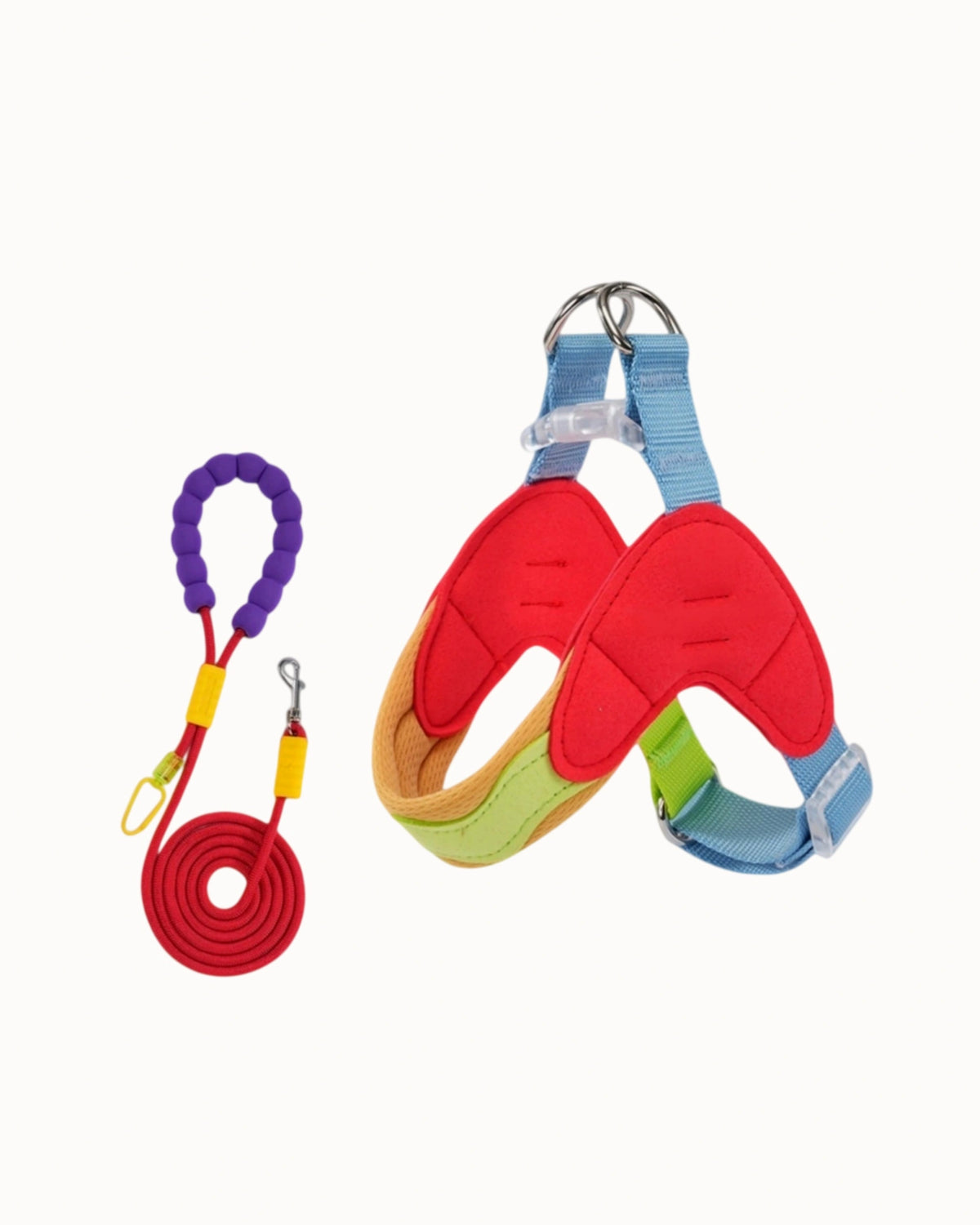 Y-Shaped Dog Harness & Leash Set